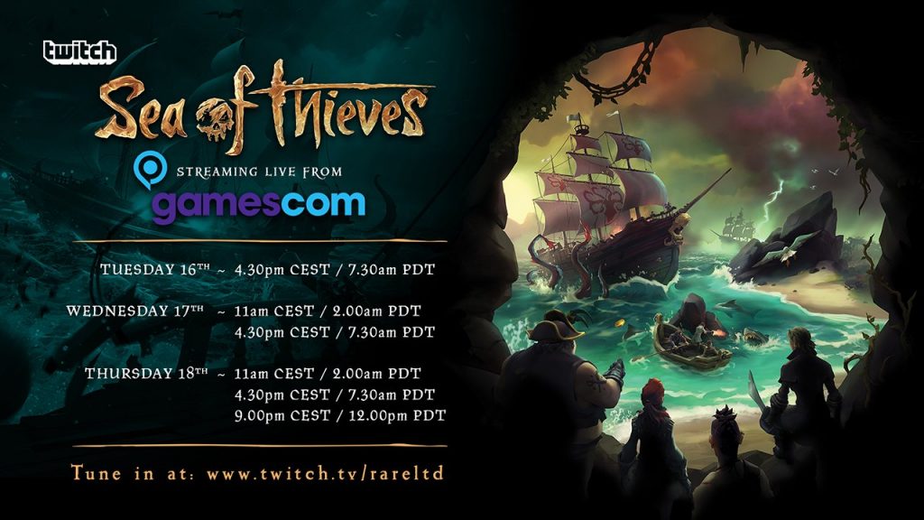 SoT Gamescom Stream